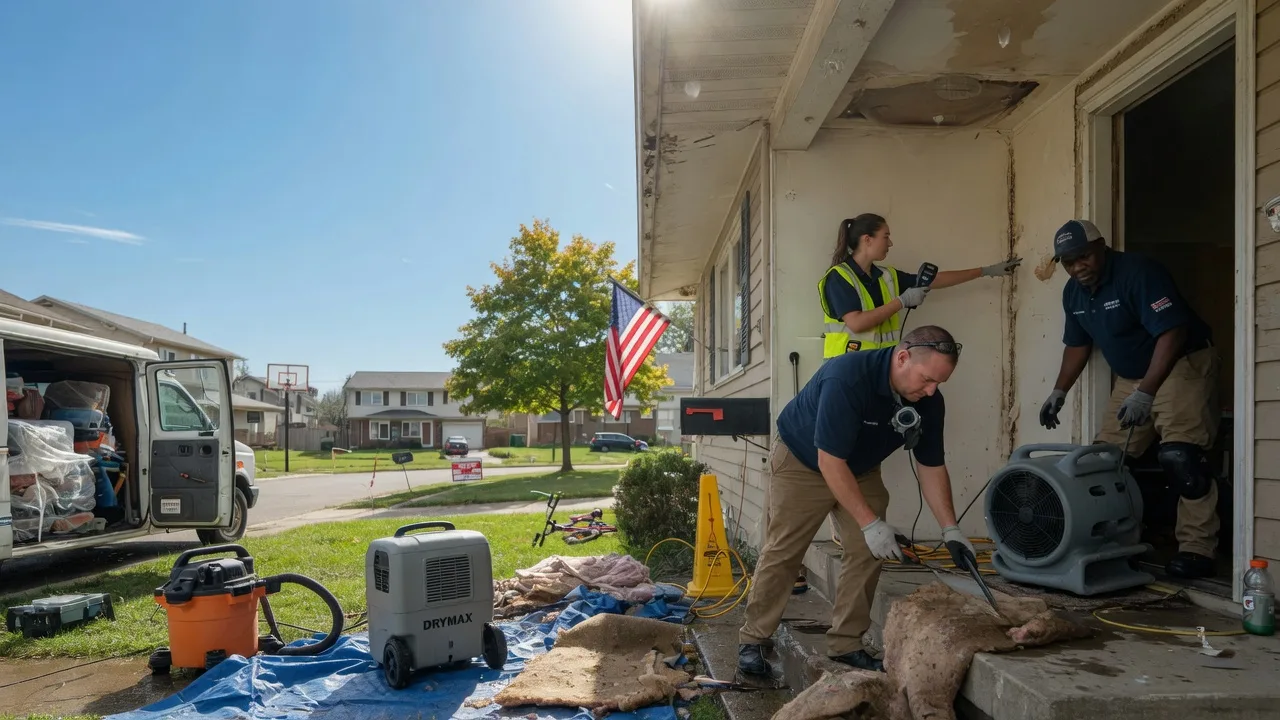 Water Damage Restoration in Canyon Dam, CA near me